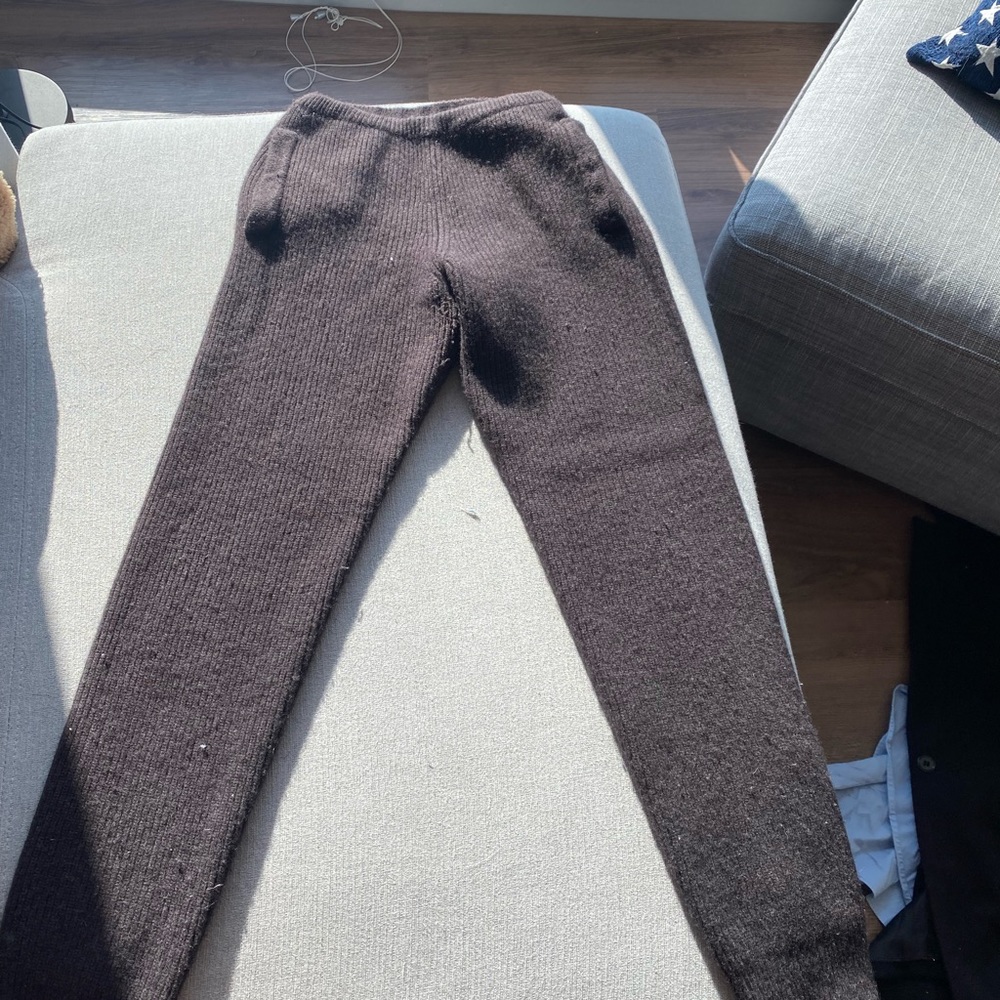 Salvatore Ferragamo cashmere pants